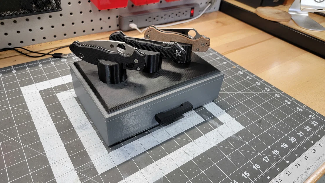 Kệ trưng bày dao kèm ngăn kéo - Image 2