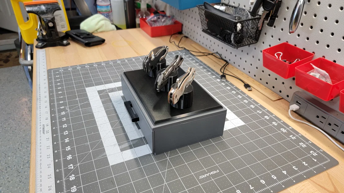 Kệ trưng bày dao kèm ngăn kéo - Image 3