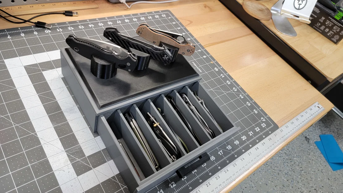 Kệ trưng bày dao kèm ngăn kéo - Image 5