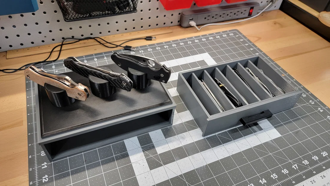 Kệ trưng bày dao kèm ngăn kéo - Image 8