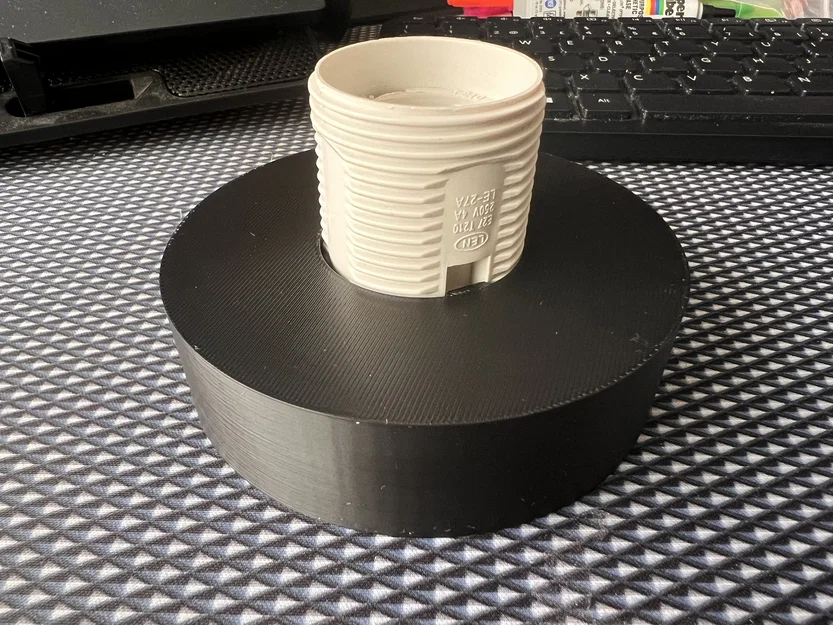 Đế đèn để bàn hỗ trợ đui E27 - Thiết kế in 3D tiện dụng - Image 4
