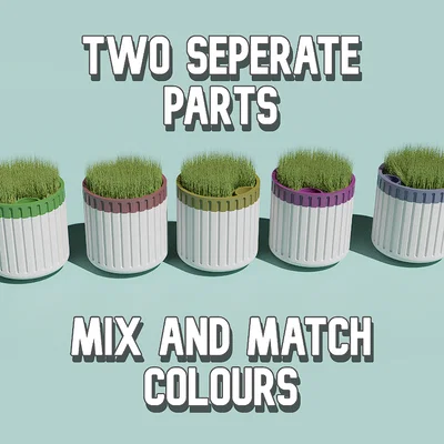 Chậu Tự Tưới Dáng Đẹp (Stylish Self-Watering Pot)