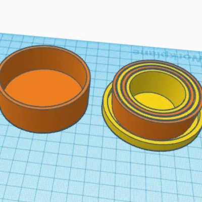 Ly xếp gọn kèm nắp (Collapsible Cup with Cover)