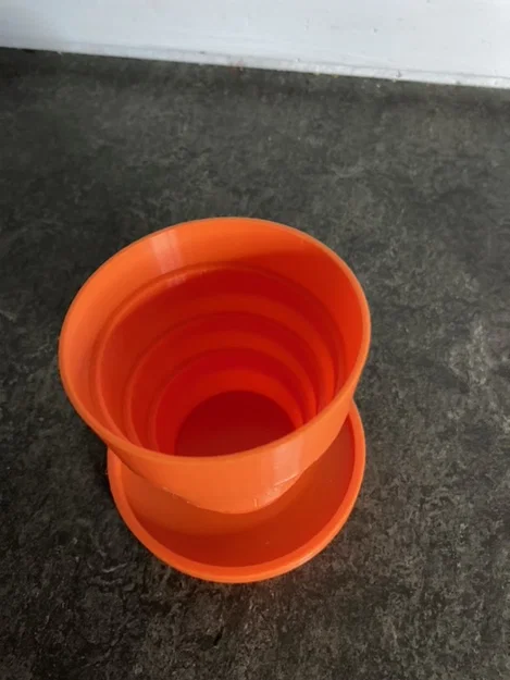 Ly xếp gọn kèm nắp (Collapsible Cup with Cover) - Image 10