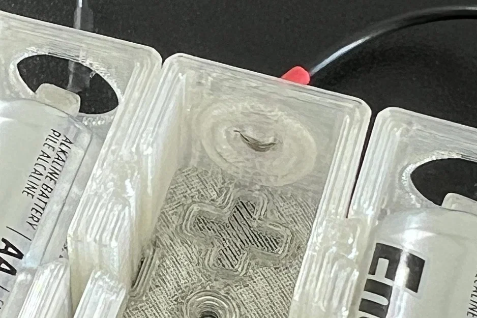 Hộp/khay pin AA không lò xo, tiếp xúc chống rung sốc - Image 3