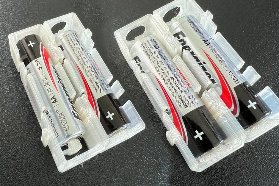 Hộp/khay pin AA không lò xo, tiếp xúc chống rung sốc - Image 5