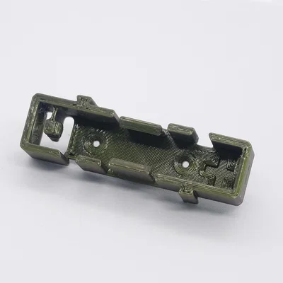 Hộp pin AAA không lò xo, tiếp xúc chống rung (shock resistant contact)