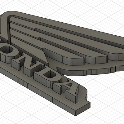 Móc khóa logo Honda 3D - Món phụ kiện độc đáo cho fan xe máy