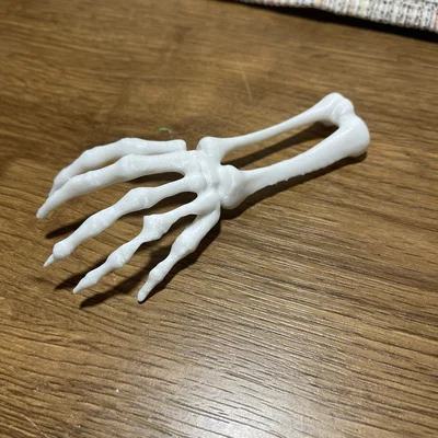 Mô hình bàn tay xương Skeleton Hand trang trí Halloween ấn tượng