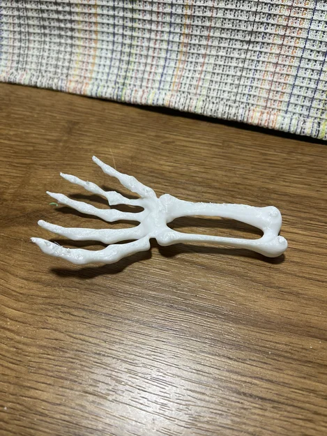 Mô hình bàn tay xương Skeleton Hand trang trí Halloween ấn tượng - Image 3