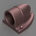 Tay Nắm Cửa Steampunk Phong Cách Công Nghiệp (Offset Wall Flange) - Thumbnail 5
