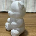 Mô hình chú gấu ngồi ôm trái tim đáng yêu in 3D - Thumbnail 1