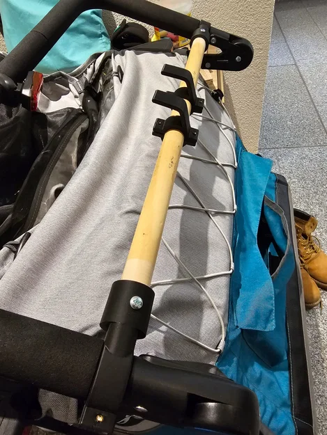 Móc treo xe đạp trẻ em cho xe kéo Qeridoo (3D Printed) - Image 1