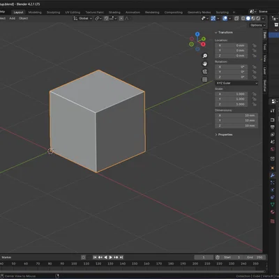 File khởi động Blender cho 3D Printing (Startup File) sẵn mm & export STL