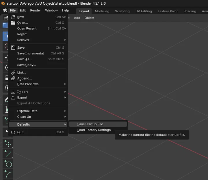 File khởi động Blender cho 3D Printing (Startup File) sẵn mm & export STL - Image 2