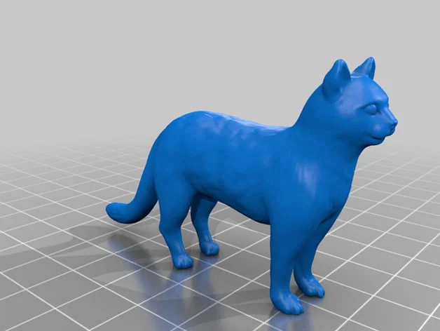 Mô hình chú mèo 3D dễ thương trang trí bàn làm việc cực xinh - Image 1