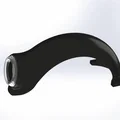 Chắn bùn sau tùy chỉnh cho Ninebot Max G30 (JREV Rear Fender) - Thumbnail 1