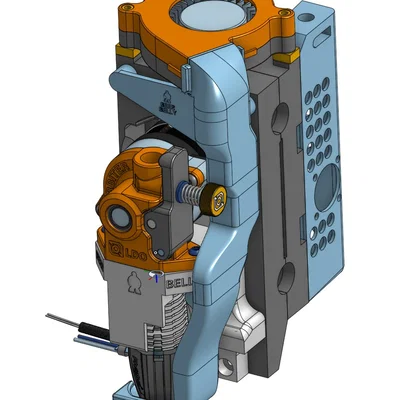 Beer Belly Print Head cho Qidi X-Max 3/Orbiter 2/Rapido K500 (v0.7, 18/05/2025)