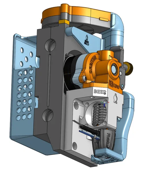 Beer Belly Print Head cho Qidi X-Max 3/Orbiter 2/Rapido K500 (v0.7, 18/05/2025) - Image 3