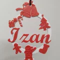 Đồ trang trí Giáng Sinh tuỳ biến (Adornos de navidad personalizables) - Thumbnail 3