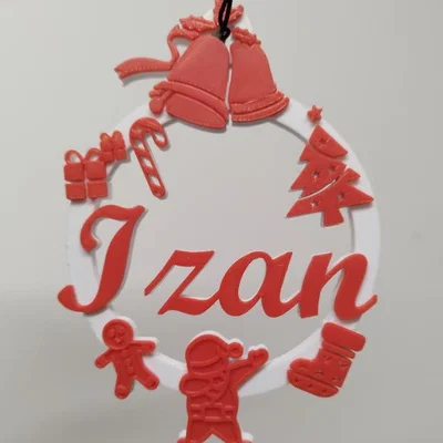 Đồ trang trí Giáng Sinh tuỳ biến (Adornos de navidad personalizables)