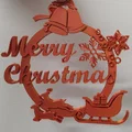 Đồ trang trí Giáng Sinh tuỳ biến (Adornos de navidad personalizables) - Thumbnail 4