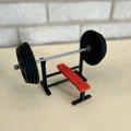 Miếng lót ly mô hình bánh tạ gym độc đáo cho bàn làm việc - Thumbnail 1