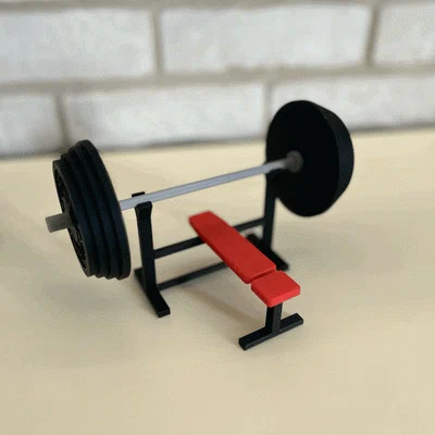 Miếng lót ly mô hình bánh tạ gym độc đáo cho bàn làm việc