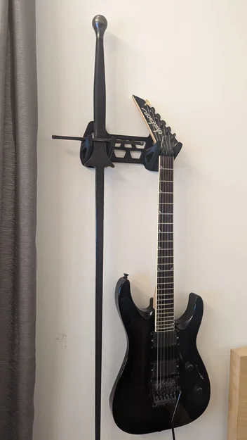 Giá treo tường đa năng in 3D cho Guitar và Kiếm - Image 3