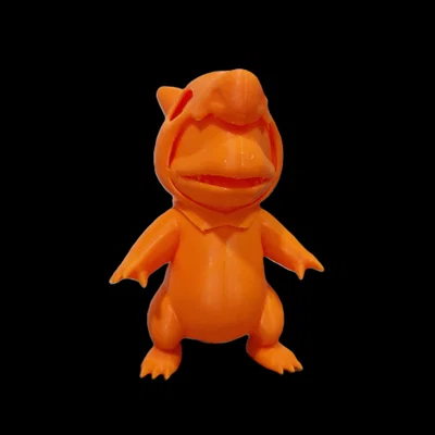 Mô hình 3D Charmander hóa trang Halloween độc đáo