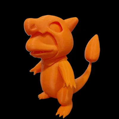 Mô hình 3D Charmander hóa trang Halloween độc đáo