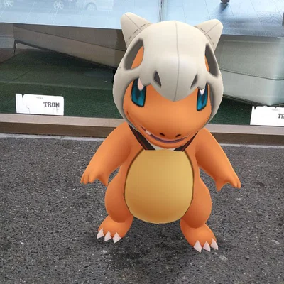 Mô hình 3D Charmander hóa trang Halloween độc đáo