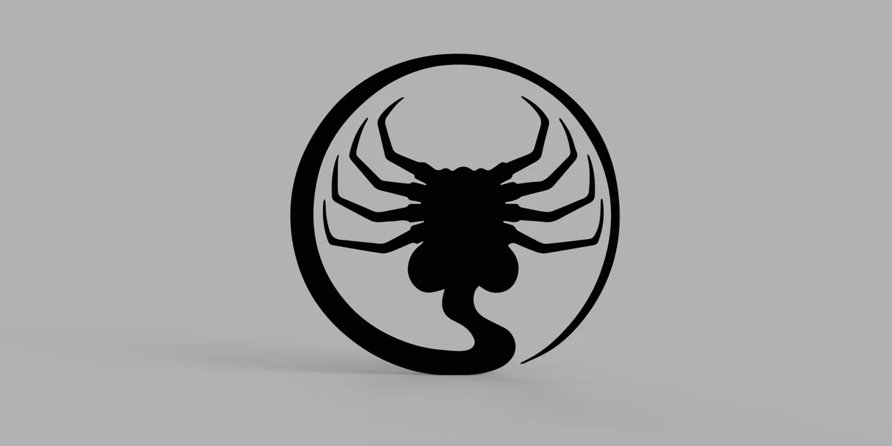 Mô hình trang trí tường Alien Logo ấn tượng cho không gian sống - Image 1