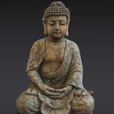 Mô hình tượng Phật ngồi thiền tinh xảo in 3D