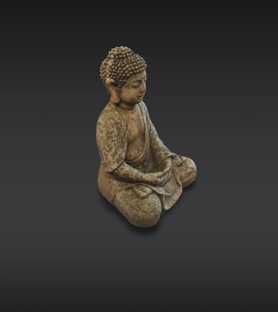 Mô hình tượng Phật ngồi thiền tinh xảo in 3D - Image 2