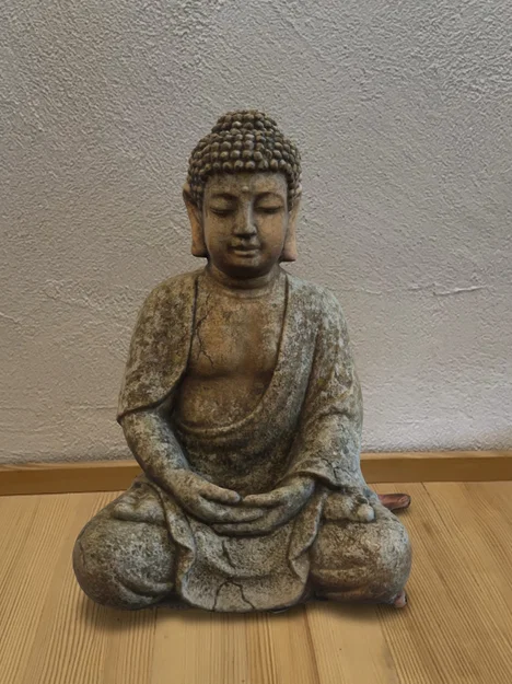 Mô hình tượng Phật ngồi thiền tinh xảo in 3D - Image 4