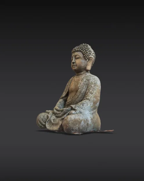 Mô hình tượng Phật ngồi thiền tinh xảo in 3D - Image 5