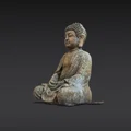 Mô hình tượng Phật ngồi thiền tinh xảo in 3D - Thumbnail 5