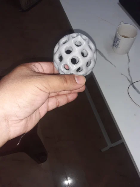 Moon Ball: Mô hình quả bóng 3D thiết kế dạng lưới độc đáo - Image 2