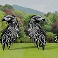 Mô hình trang trí 3D hình đại bàng (Eagle) - Decor tường đẳng cấp - Thumbnail 3