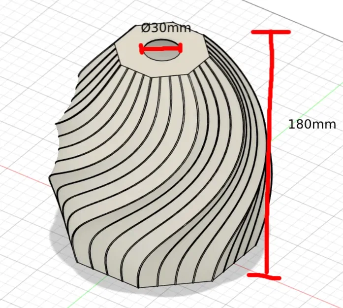 Đèn hiện đại “Glassen” – phiên bản đèn trần - Image 3
