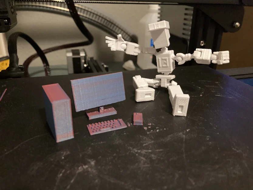 Bộ mô hình máy tính PC thu nhỏ cho Mini 13 - Image 1