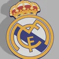 Móc khóa huy hiệu Real Madrid - Thumbnail 1