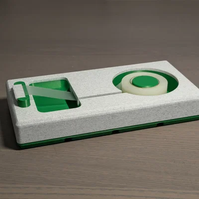 Dụng cụ cắt băng keo để bàn tích hợp hệ thống Gridfinity