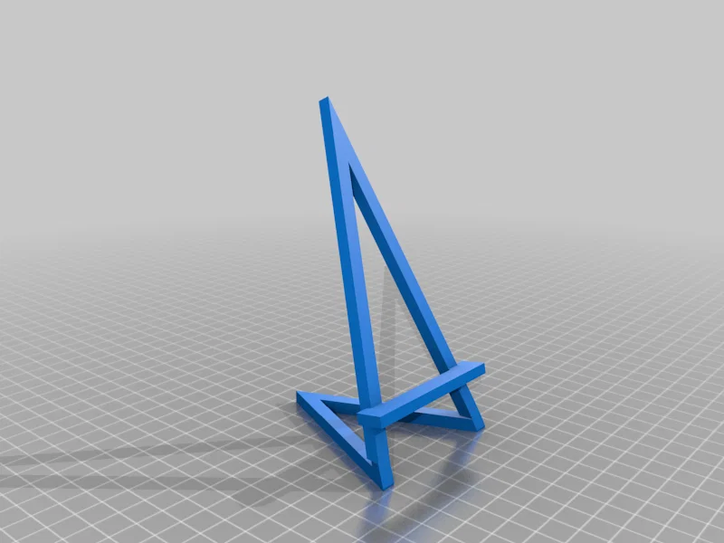 Mẫu giá đỡ tối giản (Minimalist Easel) in 3D cho bàn làm việc - Image 1