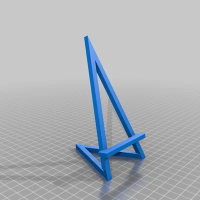 Mẫu giá đỡ tối giản (Minimalist Easel) in 3D cho bàn làm việc