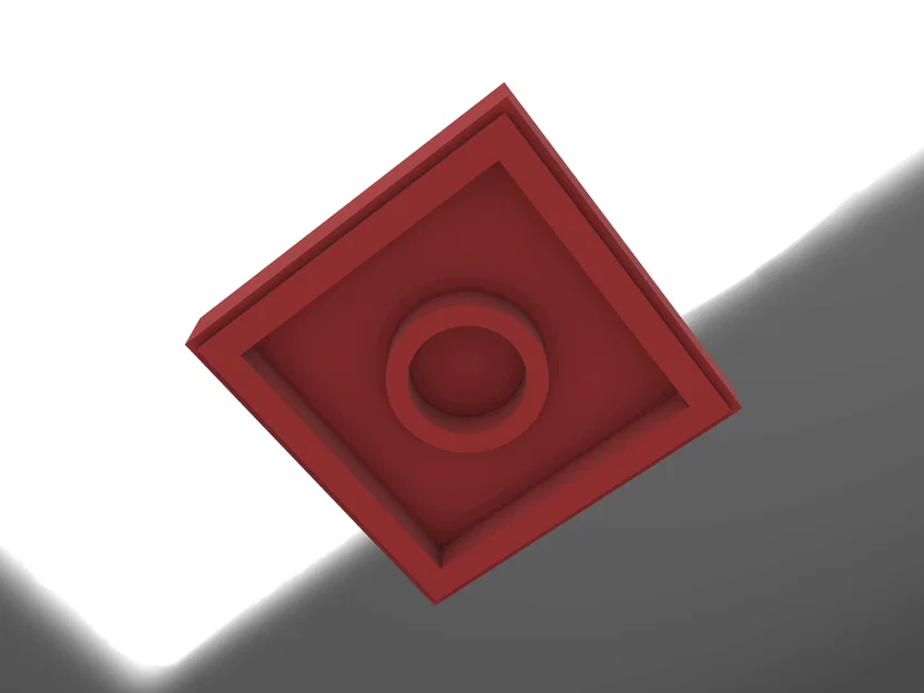 Mẫu in 3D mảnh ghép LEGO Flat Tile 2x2 tùy chỉnh - Image 3