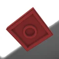 Mẫu in 3D mảnh ghép LEGO Flat Tile 2x2 tùy chỉnh - Thumbnail 3