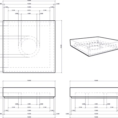 Mẫu in 3D mảnh ghép LEGO Flat Tile 2x2 tùy chỉnh