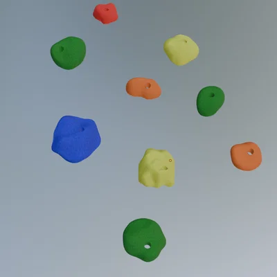 Nam châm tay nắm tường leo núi (Rock Climbing Magnets)